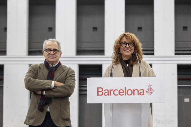 LAIA BONET JORDI VALLS PRESENTEN NOVETATS PROJECTE URBANISTIC RECINTE FIRA MONTJUIC / Foto: Montse Giralt