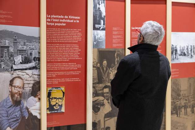 Exposició Xirinacs 1975. La força de la no violència / foto: Carlos Baglietto Exposició Xirinacs 1975. La força de la no violència / foto: Carlos Baglietto