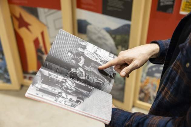 Exposició Xirinacs 1975. La força de la no violència / foto: Carlos Baglietto Exposició Xirinacs 1975. La força de la no violència / foto: Carlos Baglietto