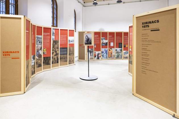 Exposició Xirinacs 1975. La força de la no violència / foto: Carlos Baglietto Exposició Xirinacs 1975. La força de la no violència / foto: Carlos Baglietto