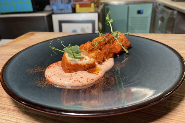 Plat de rap allagostat Ada Parellada. / Foto: Raquel Sánchez Plat de rap allagostat Ada Parellada. / Foto: Raquel Sánchez