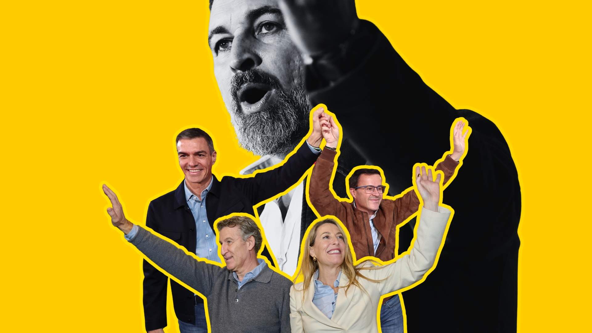 La batalla d'Extremadura posa a prova la dependència de Feijóo de Vox i la pugna amb Sánchez