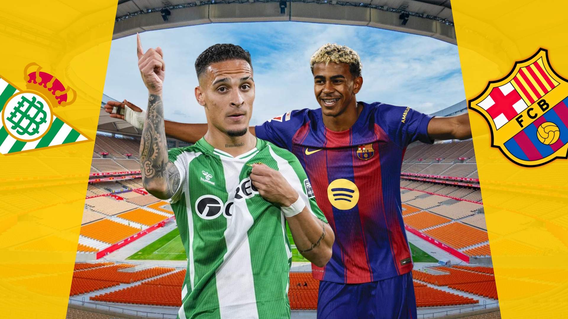 Betis - Barça: horari i on veure per TV el partit de la 15a jornada de LaLiga EA Sports