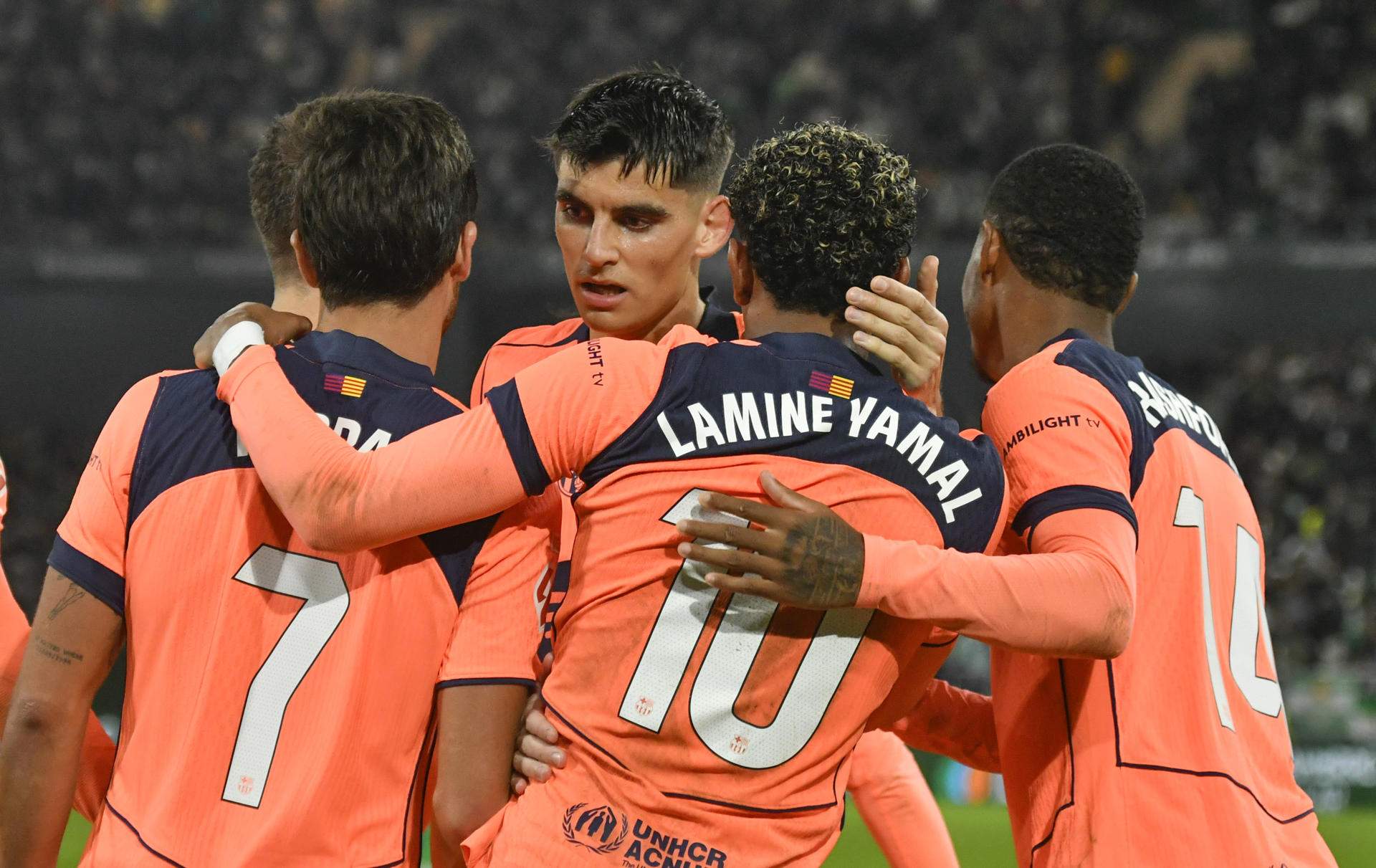 Les notes del Betis - Barça: dos suspensos majúsculs en una pluja d'excel·lents