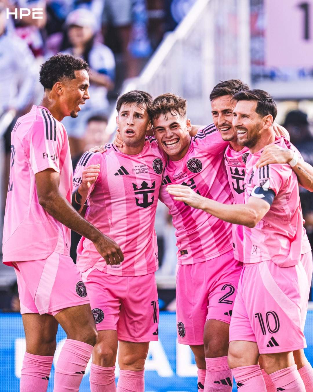 L'Inter Miami celebra un gol a la final de l'MLS / Foto: Inter Miami