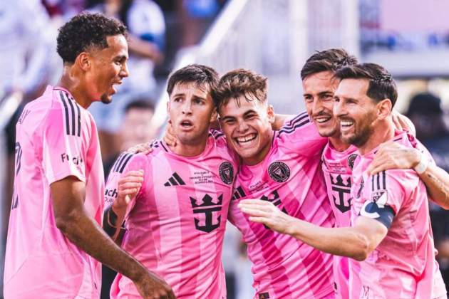 L'Inter Miami celebra un gol a la final de l'MLS / Foto: Inter Miami L'Inter Miami celebra un gol a la final de l'MLS / Foto: Inter Miami