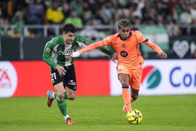 Lamine Yamal Barça Betis / Foto: Europa Press Lamine Yamal Barça Betis / Foto: Europa Press
