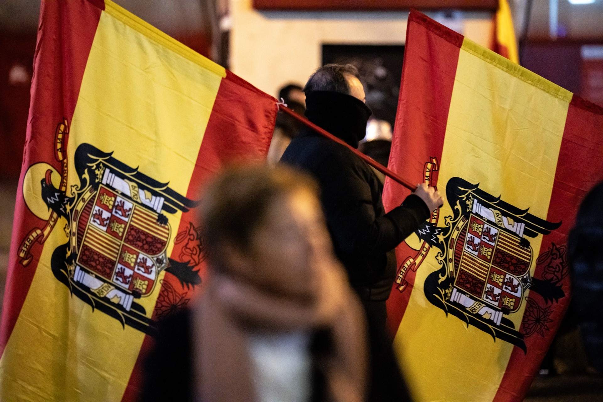 Manifestació de Revuelta a Madrid / Europa Press