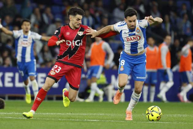 Edu Expósito Espanyol Rayo / Foto: EFE Edu Expósito Espanyol Rayo / Foto: EFE