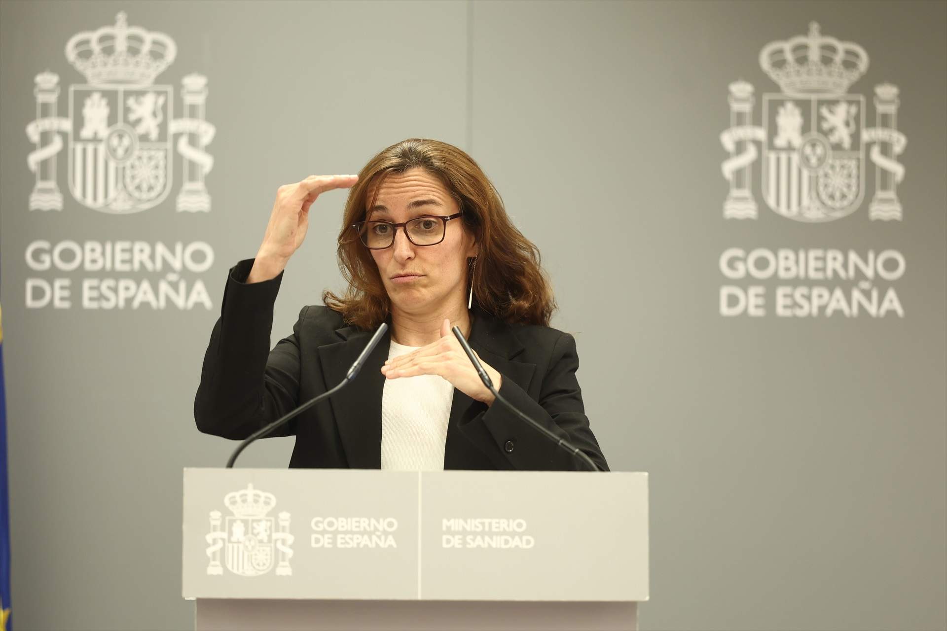 La ministra de Sanitat, Mónica García / Europa Press