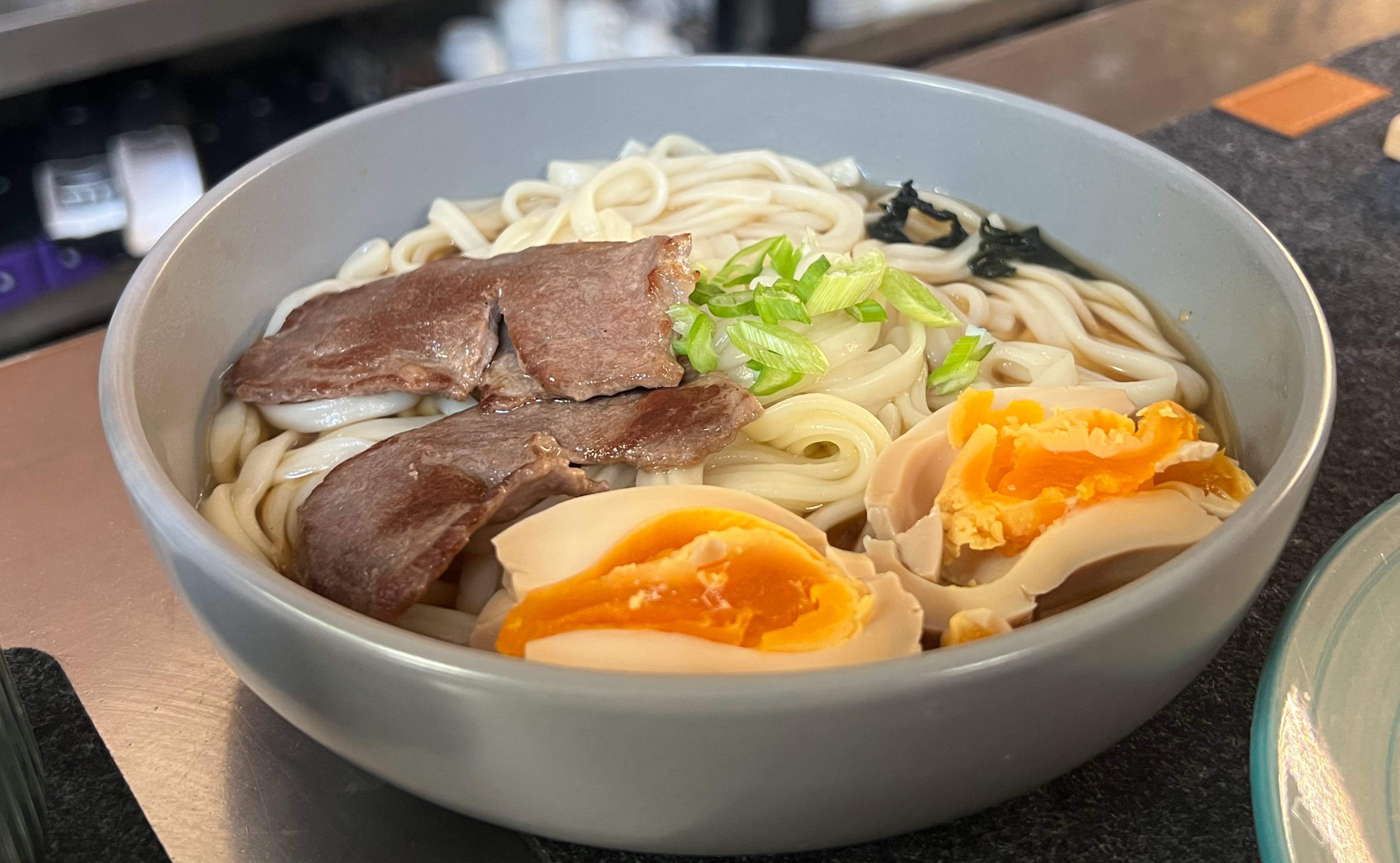 Udon amb vedella i ou   Tan Tan Tanuki   Rosa Molinero Trias