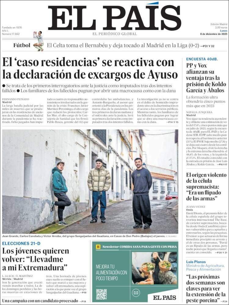 'El País' 8 'El País' 8
