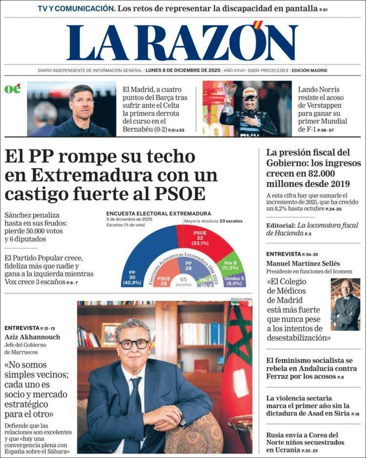 'La Razón' 8 'La Razón' 8