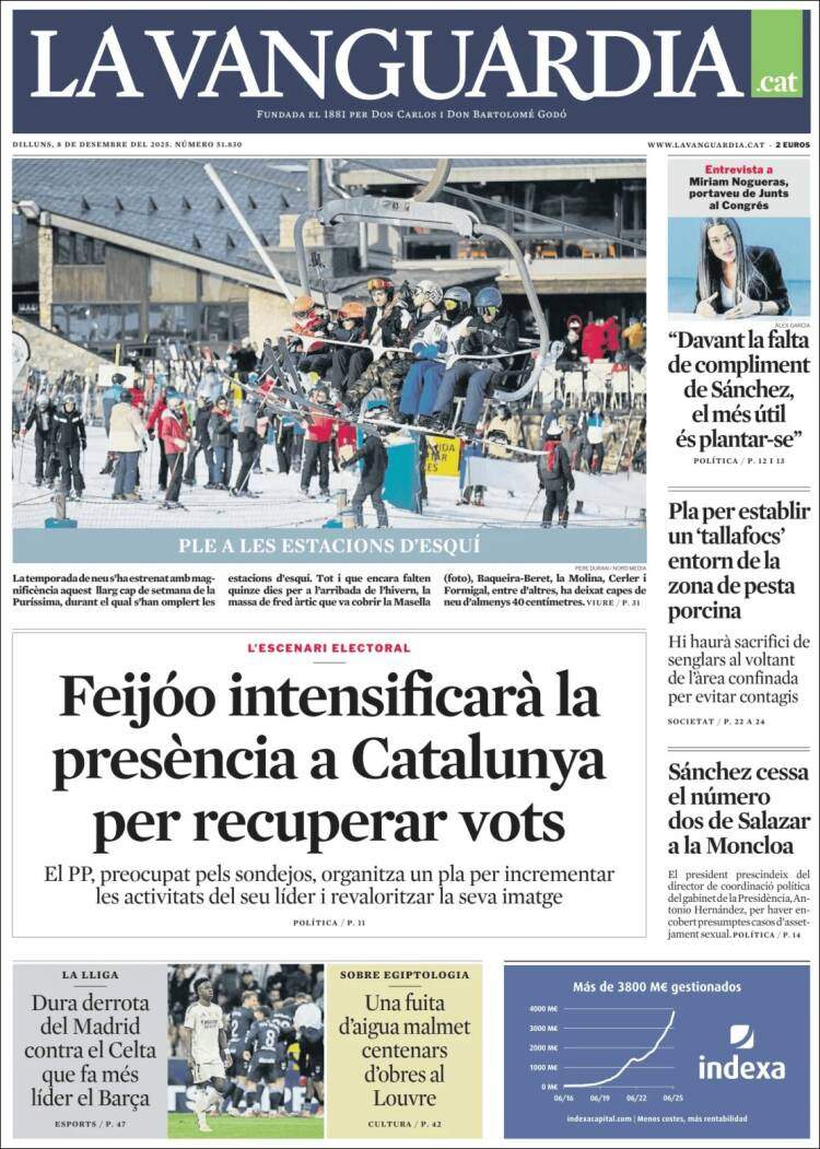 'La Vanguardia' 8 'La Vanguardia' 8