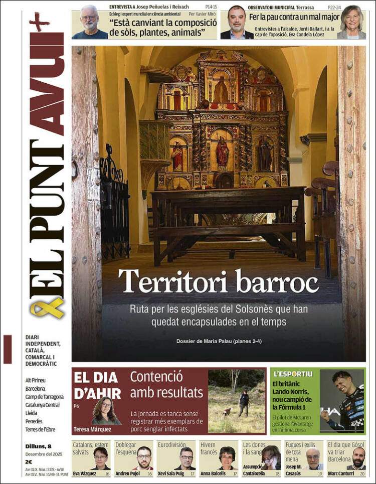 'El Punt Avui' 8 'El Punt Avui' 8