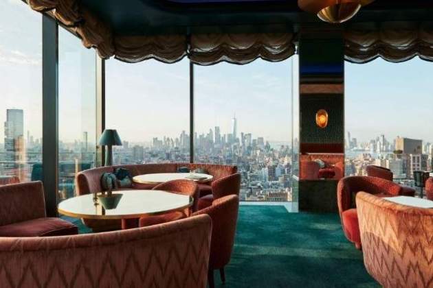 Restaurante 'Nubeluz' en el hotel Ritz Carlton de Nueva York