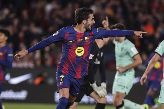 Ferran Torres celebracio gol Barça / Foto: Europa Press Ferran Torres celebracio gol Barça / Foto: Europa Press