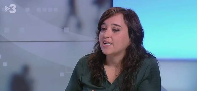 Txell Ortiz en TV3 Txell Ortiz en TV3