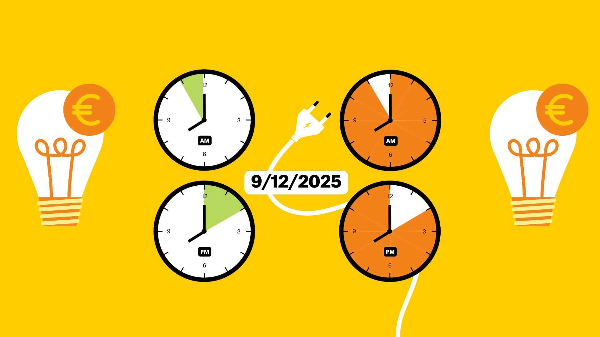 Preu de la llum avui, 9 de desembre de 2025, per hores: quan és més barat posar la rentadora