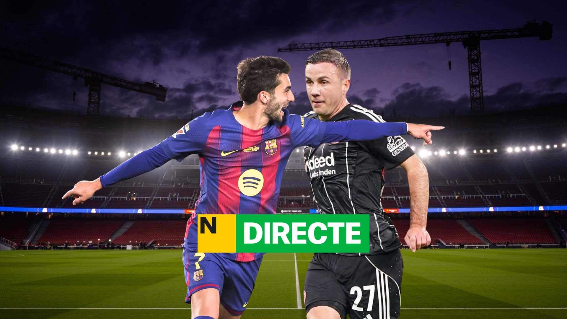 Barça - Eintracht de Frankfurt, DIRECTE | Resultat, resum i gols