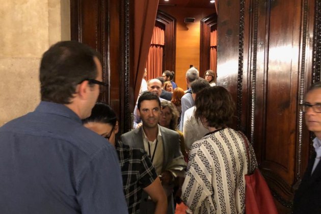 Reunió Parlament ERC JxCat propostes resolució debat politica general Marta Lasalas