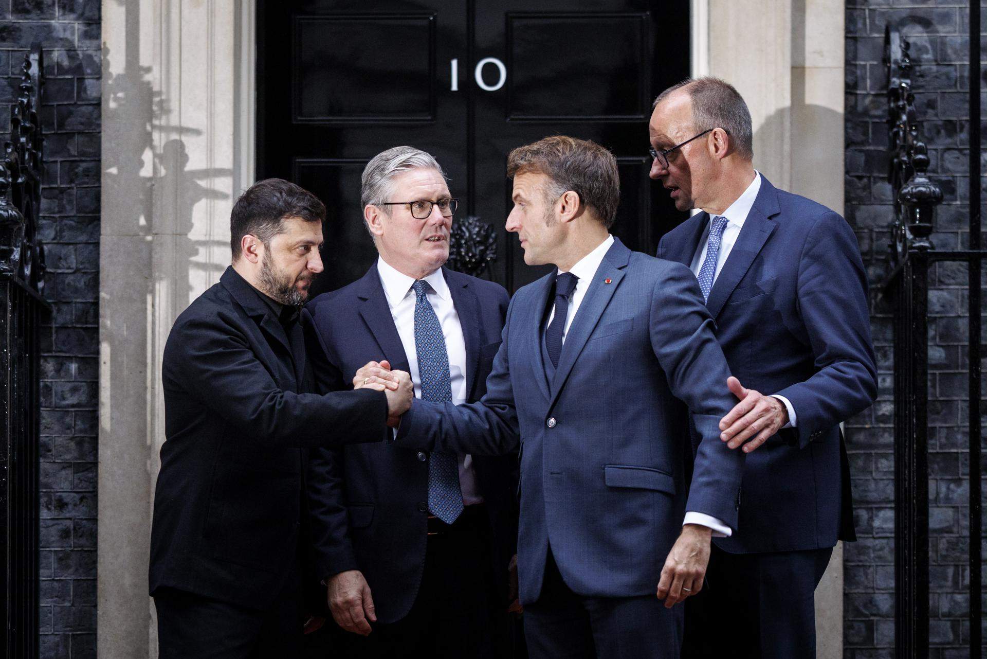 Europa cierra filas con Ucrania a pesar de las presiones de Trump sobre Zelenski para aceptar su plan de paz