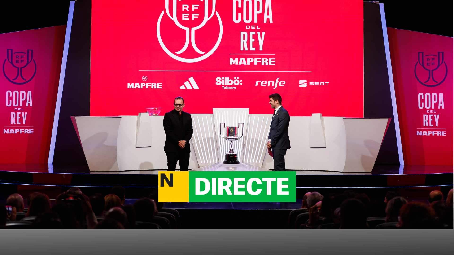 Sorteig dels setzens de final de la Copa del Rei, DIRECTE | Eliminatòries i rival del Barça