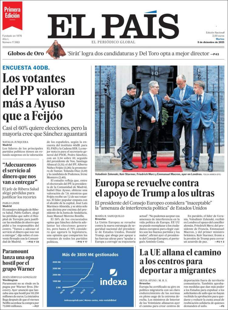 El Pais, 9 desembre 2025