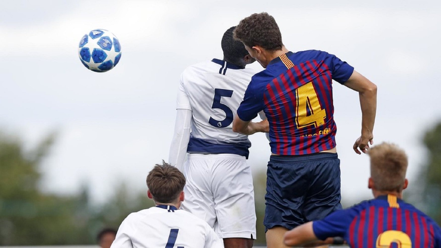 El Barça empata contra el Tottenham en la Youth League (1-1)