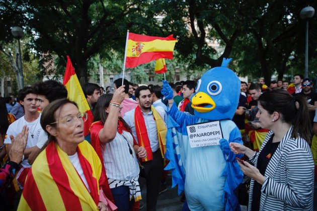 EL NACIONAL manifestacio espanyolista artos sarria - sergi alcazar