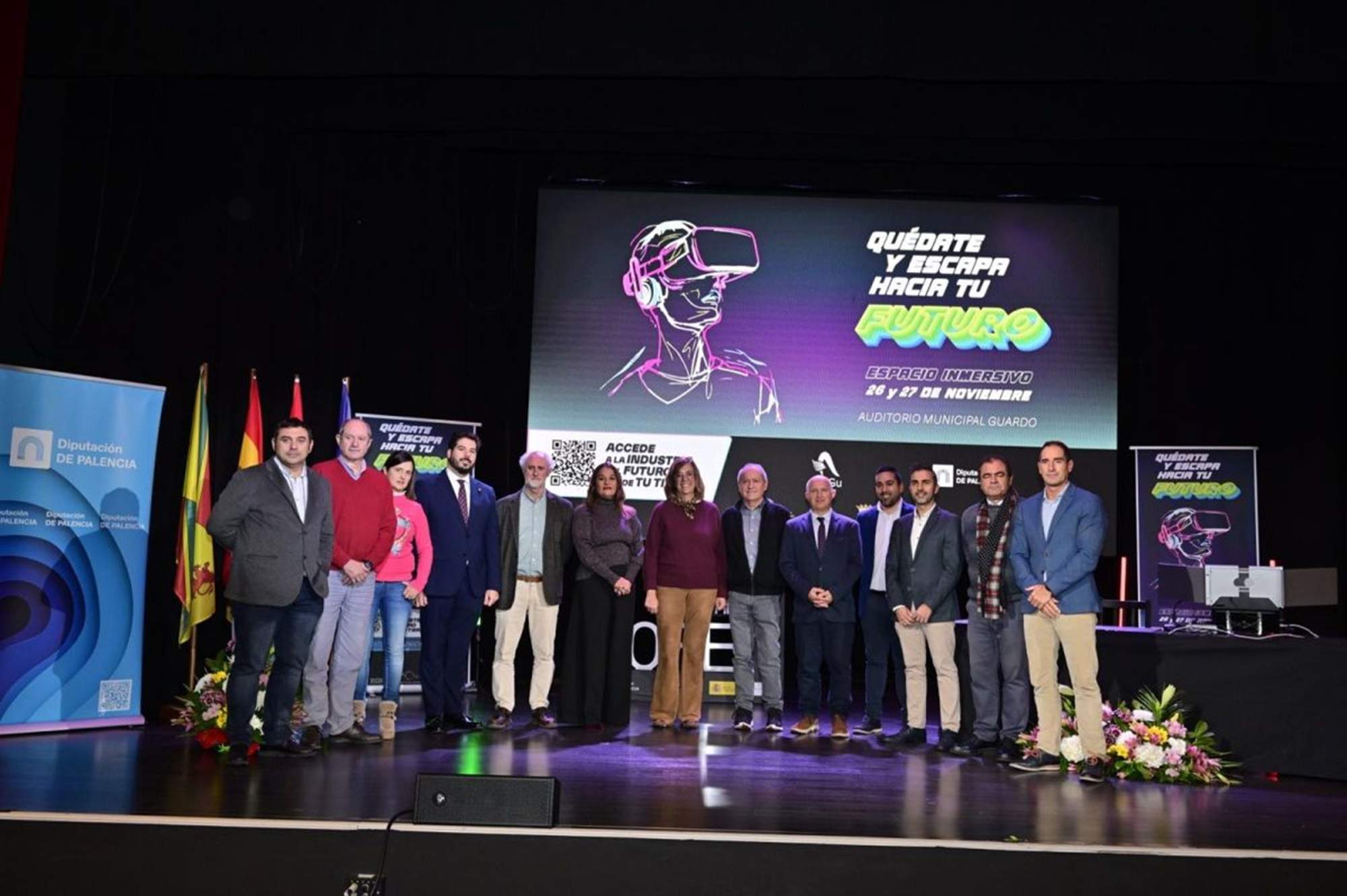 Mig miler de joves participen a Guardo en un circuit tecnològic del projecte Espanya Latent