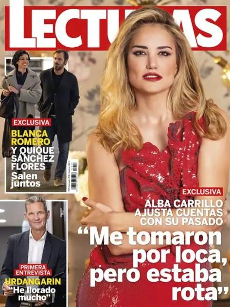 Blanca Romero i Quique Sánchez Flores, a la portada de 'Lecturas' Blanca Romero i Quique Sánchez Flores, a la portada de 'Lecturas'