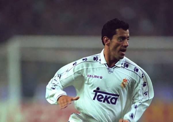 Quique Sánchez Flores, quan jugava al Reial Madrid Quique Sánchez Flores, quan jugava al Reial Madrid