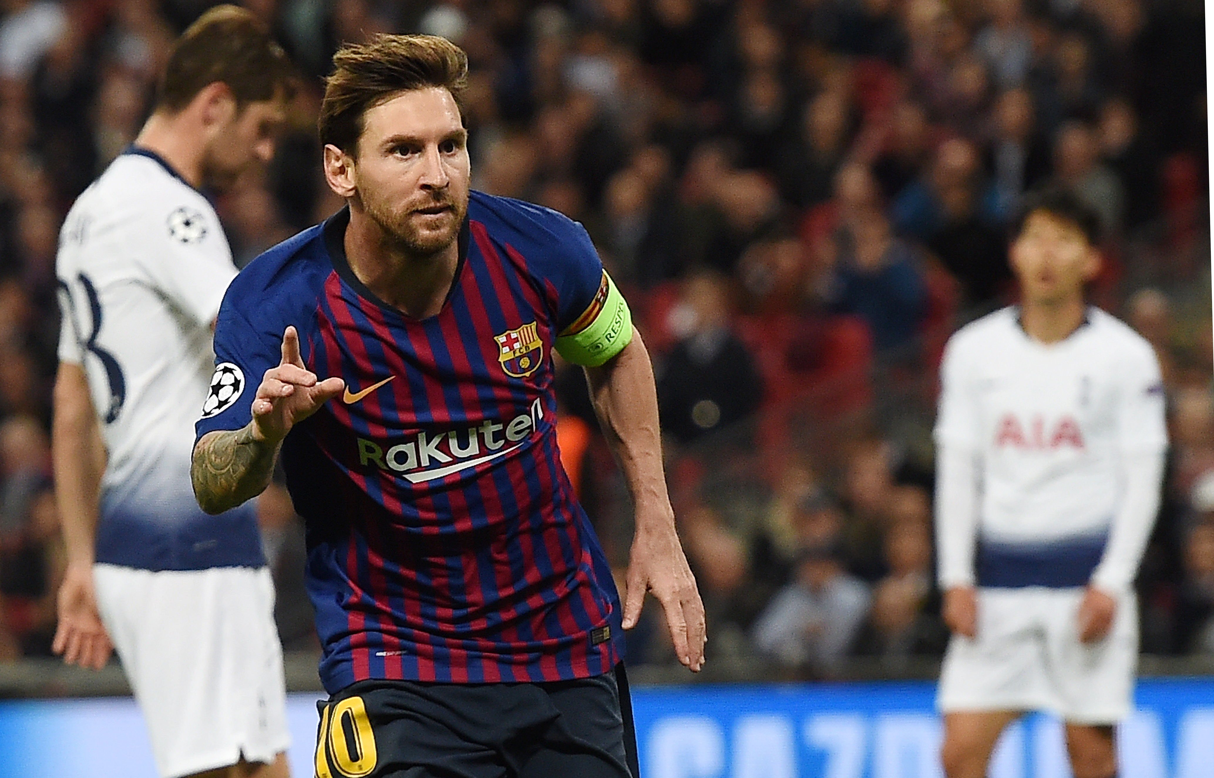 L'exhibició de Messi a Wembley posa d'acord tota la xarxa