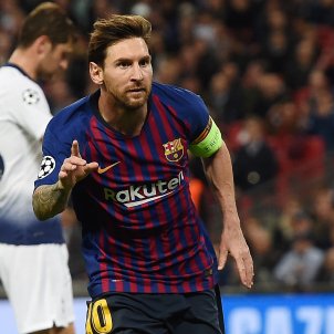 Leo Messi Tottenham Barça Champions EFE Leo Messi Tottenham Barça Champions EFE