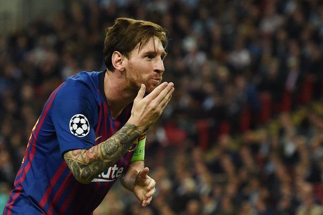 Leo Messi Champions Barça Tottenham EFE