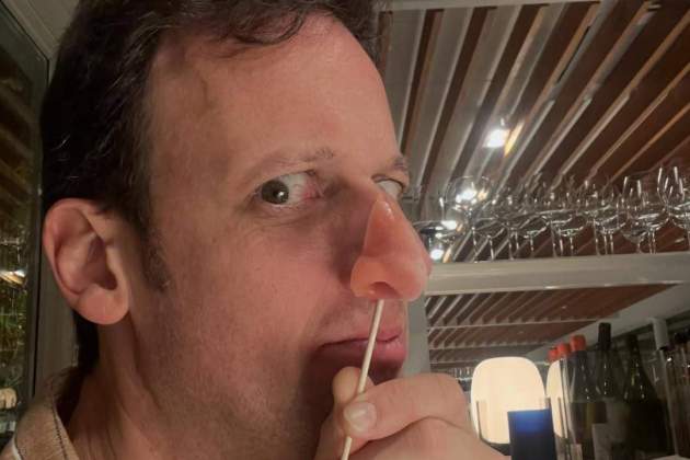 Soto bromea con la nariz / Instagram Soto bromea con la nariz / Instagram