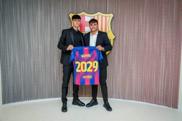 Marc Bernal con su hermano el día de la renovación / Instagram Marc Bernal con su hermano el día de la renovación / Instagram