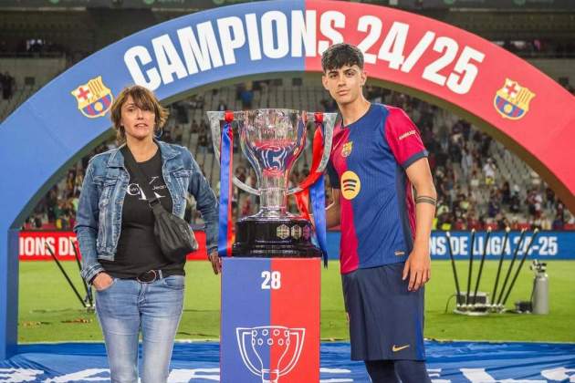 Marc Bernal con su madre / Instagram Marc Bernal con su madre / Instagram