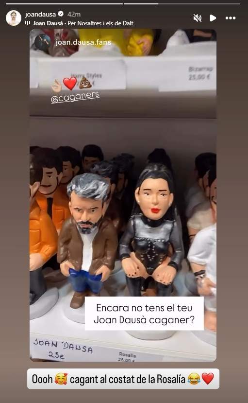 La reacció de Dausà Instagram La reacció de Dausà Instagram