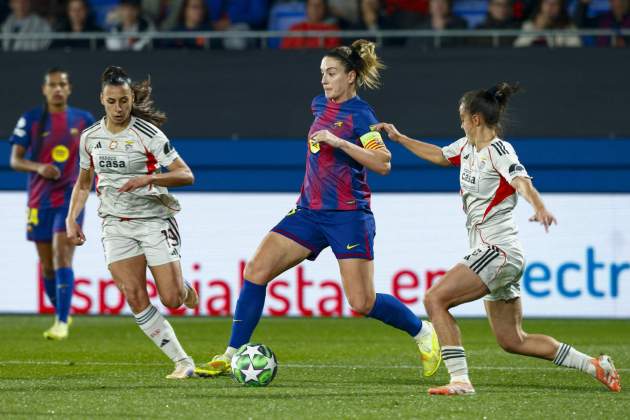 Alexia Putellas Barça femenino Benfica / Foto: EFE