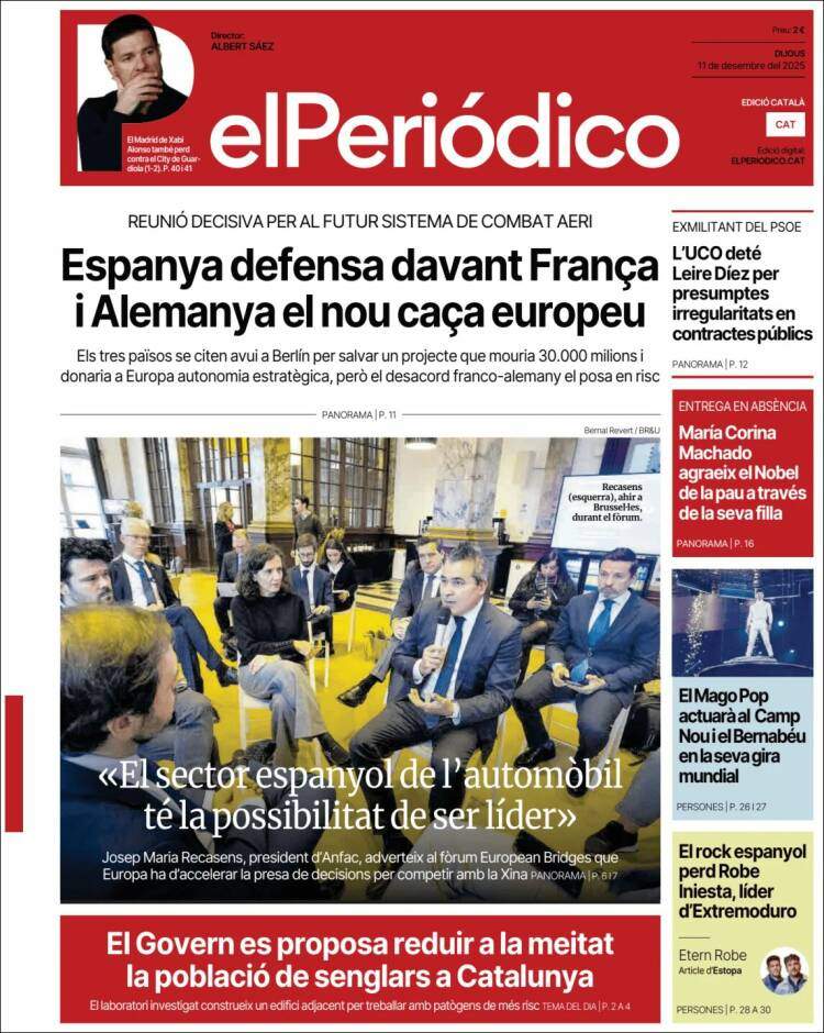 El Periodico, 11 desembre 2025