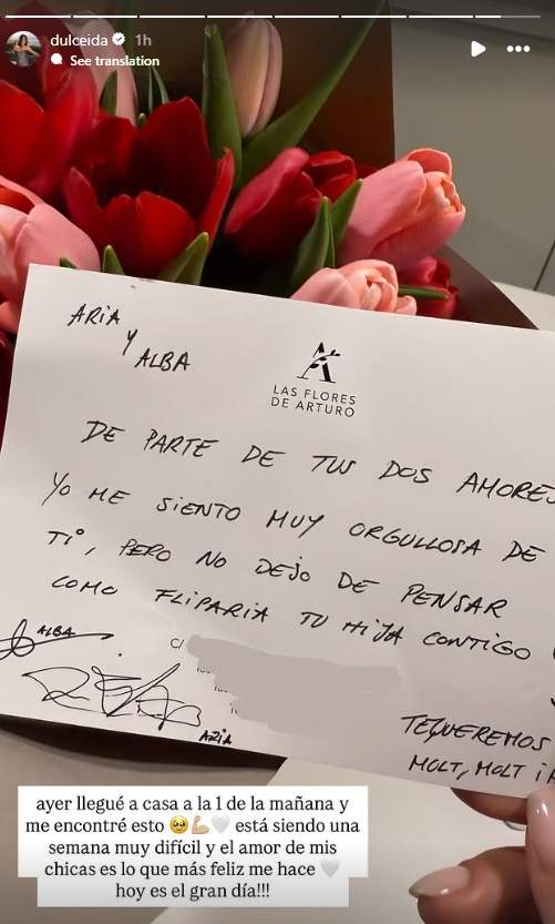 El detalle de Alba y Aria Instagram El detalle de Alba y Aria Instagram