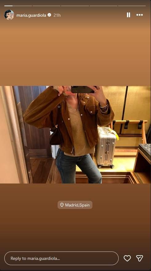 Maria Guardiola en Madrid Instagram Maria Guardiola en Madrid Instagram