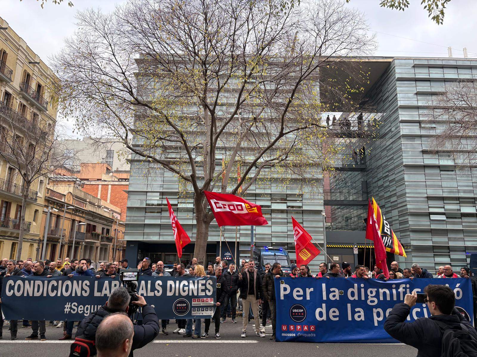 Toc d'atenció de quatre sindicats dels Mossos a Trapero pel col·lapse de les negociacions laborals