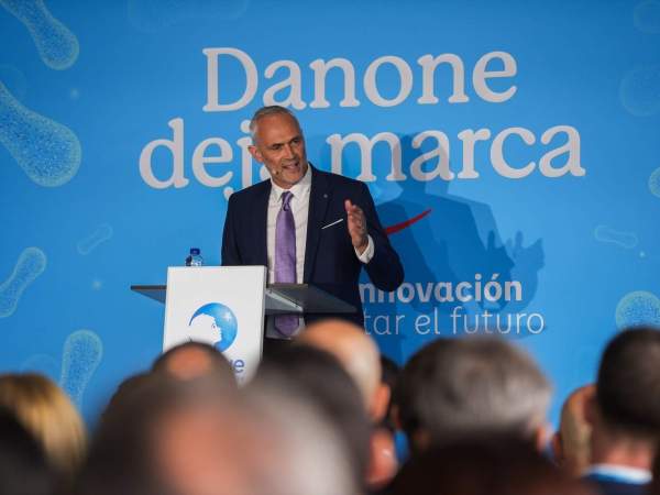 EuropaPress 6980826 director general danone francois lacombe interviene inauguracion hub EuropaPress 6980826 director general danone francois lacombe interviene inauguracion hub