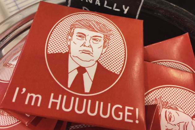 Preservativos con la cara de Donald Trump Preservativos con la cara de Donald Trump