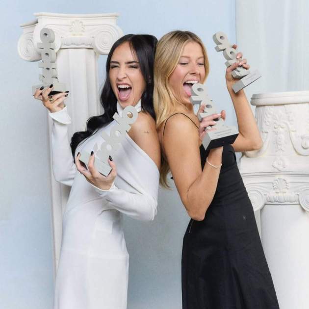 Carlota Marañón y Sofía Hamela, grandes ganadoras de la noche de los Premios Ídolo / Instagram Carlota Marañón y Sofía Hamela, grandes ganadoras de la noche de los Premios Ídolo / Instagram