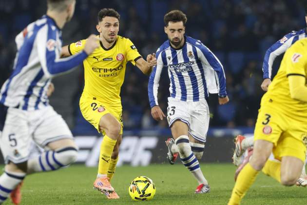 Iván Martín Reial Societat Girona / Foto: EFE
