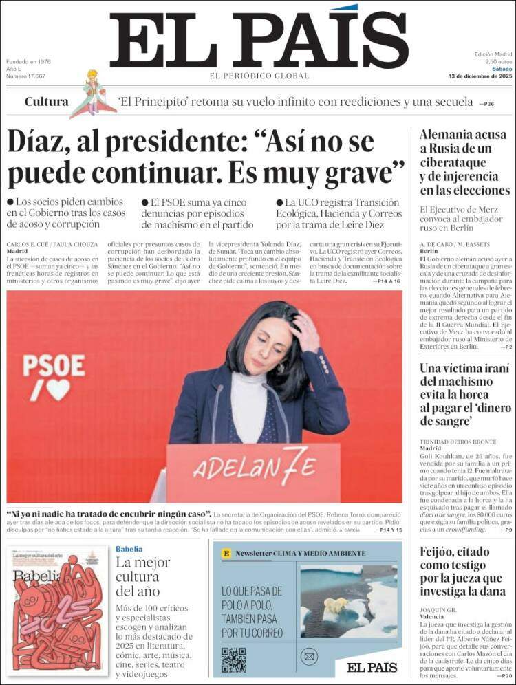 'El País' 13 'El País' 13